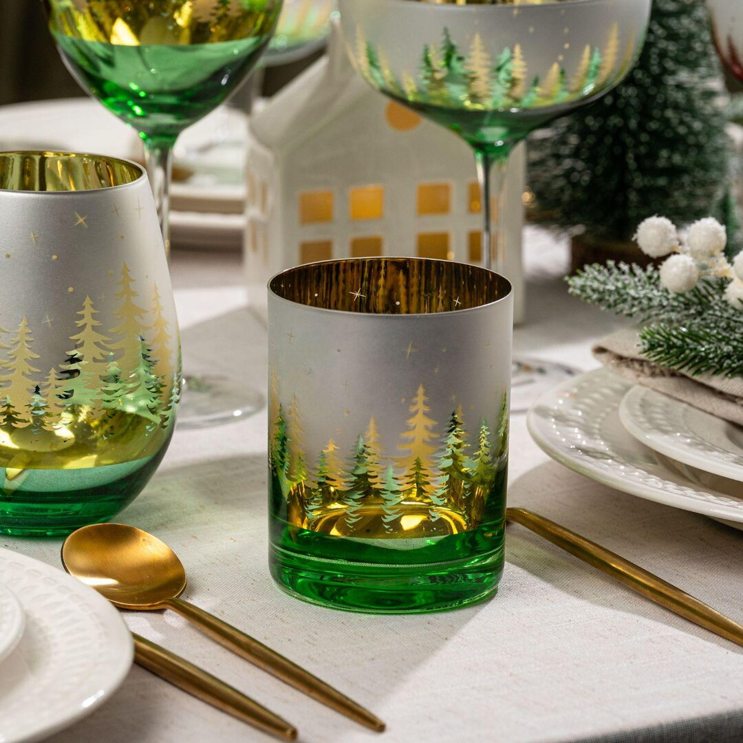 Christmas Whiskey Glasses Christmas Drinking Glasses Holiday Whiskey Glass Unique Whiskey Glasses... | Etsy (US)