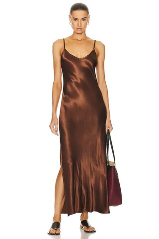 Bias Cut Maxi Dress | FWRD 