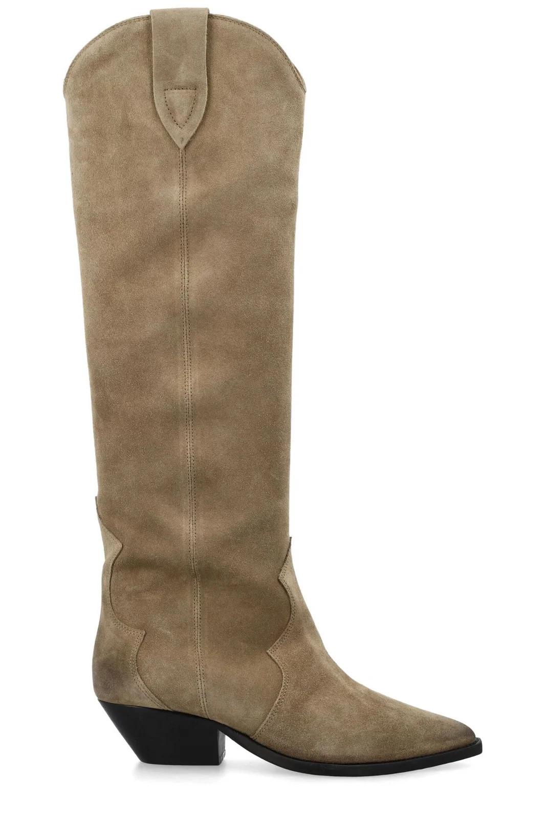 Isabel Marant Denvee Pointed-Toe Knee-Length Boots | Cettire Global