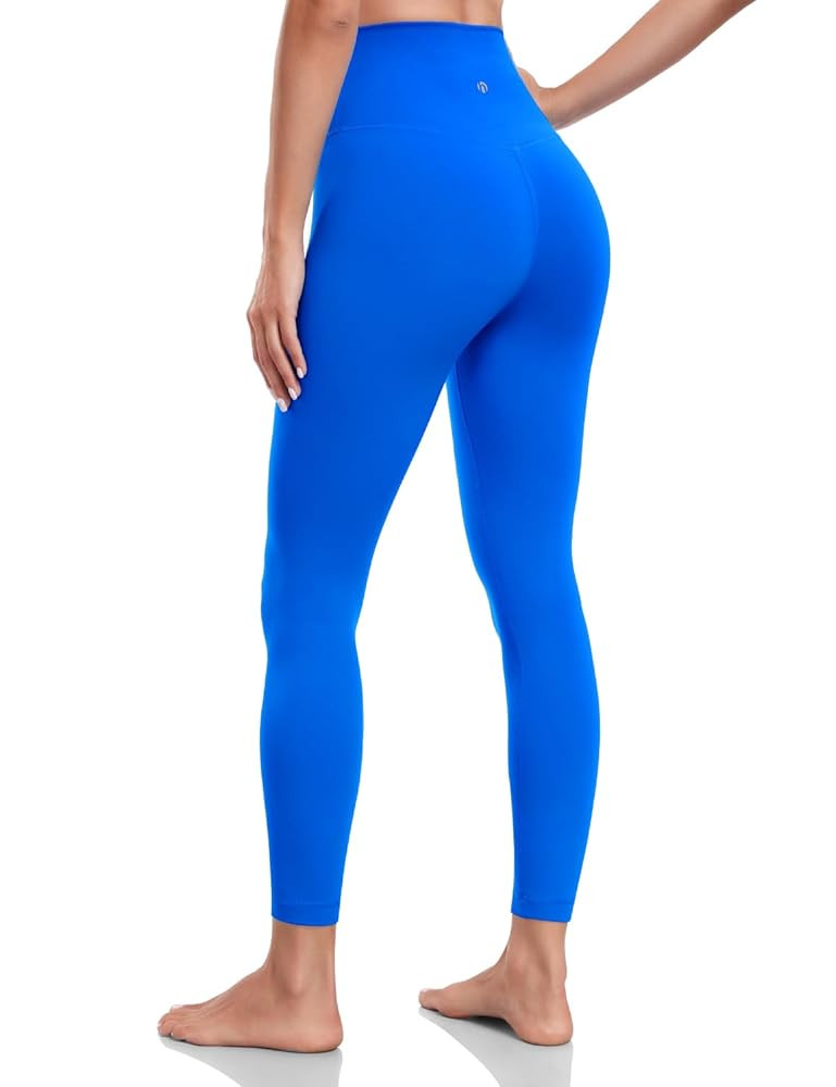 HeyNuts Pure&Plain Workout Pro/Yoga Pro 7/8 Athletic Leggings for Women, High Waisted Compression... | Amazon (US)