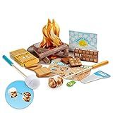 Melissa & Doug Let's Explore Campfire S'Mores Play Set | Amazon (US)