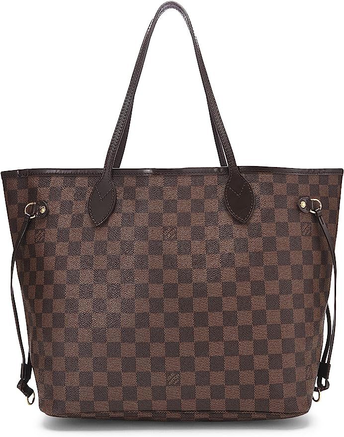 Amazon.com: Louis Vuitton, Pre-Loved Damier Ebene Neverfull MM, Brown : Luxury Stores | Amazon (US)