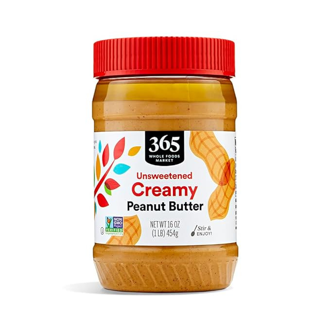 365 by Whole Foods Market, Creamy Peanut Butter With Salt, 16 Ounce | Amazon (US)