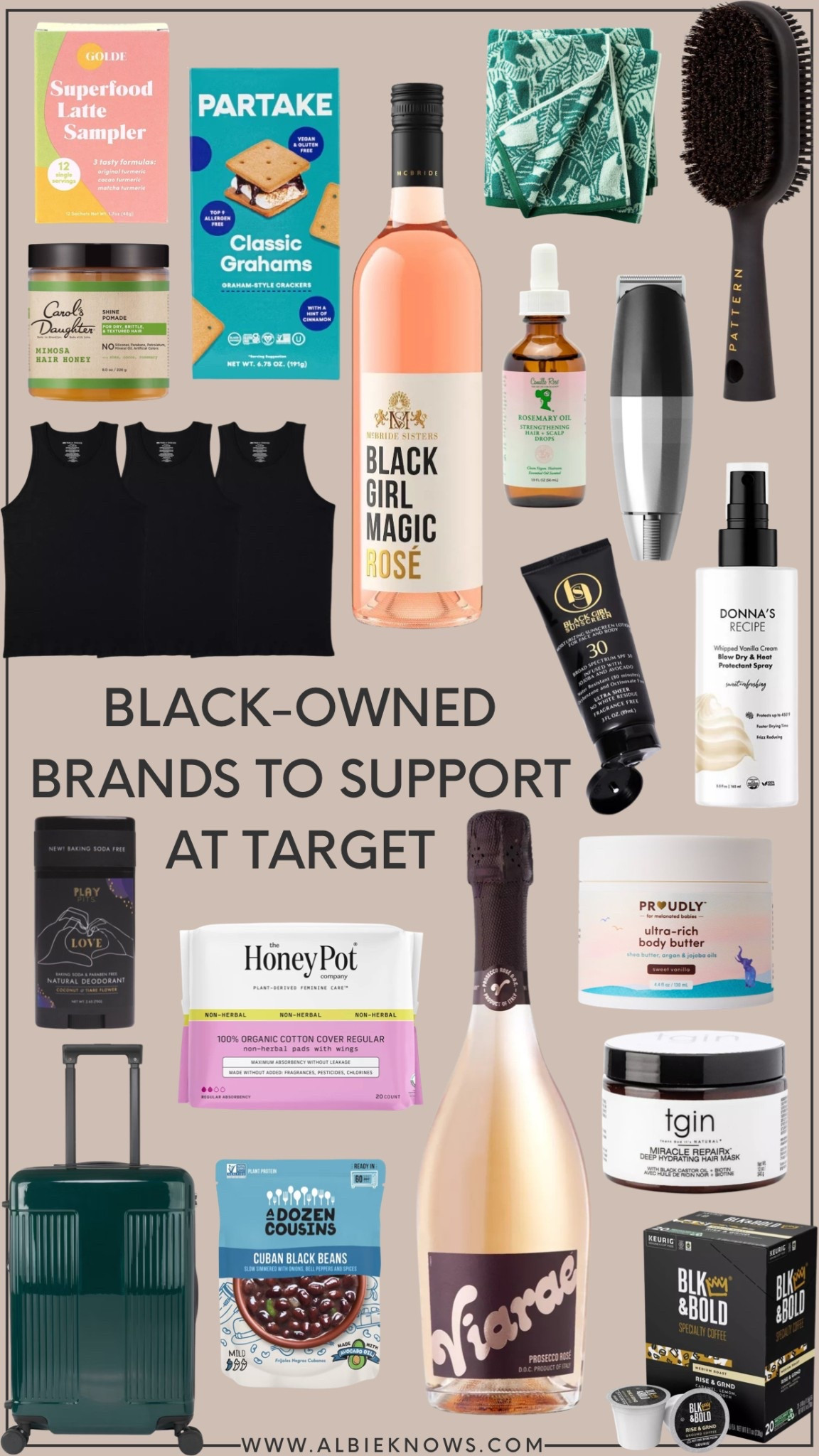 Shop Black-owned brands at Target! From self-care staples to pantry must-haves, here’s a roundup of products you can feel great about adding to your cart.

#BlackOwnedBusiness #TargetStyle #ShopWithPurpose

#LTKGiftGuide