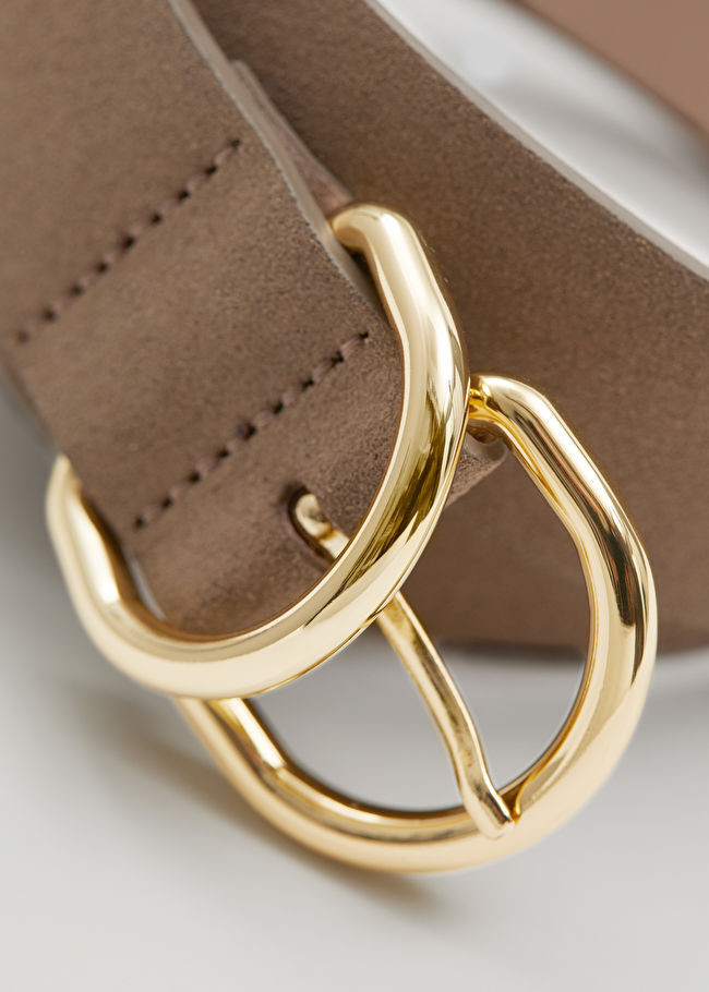 Double Buckle Suede Belt | & Other Stories (EU + UK)