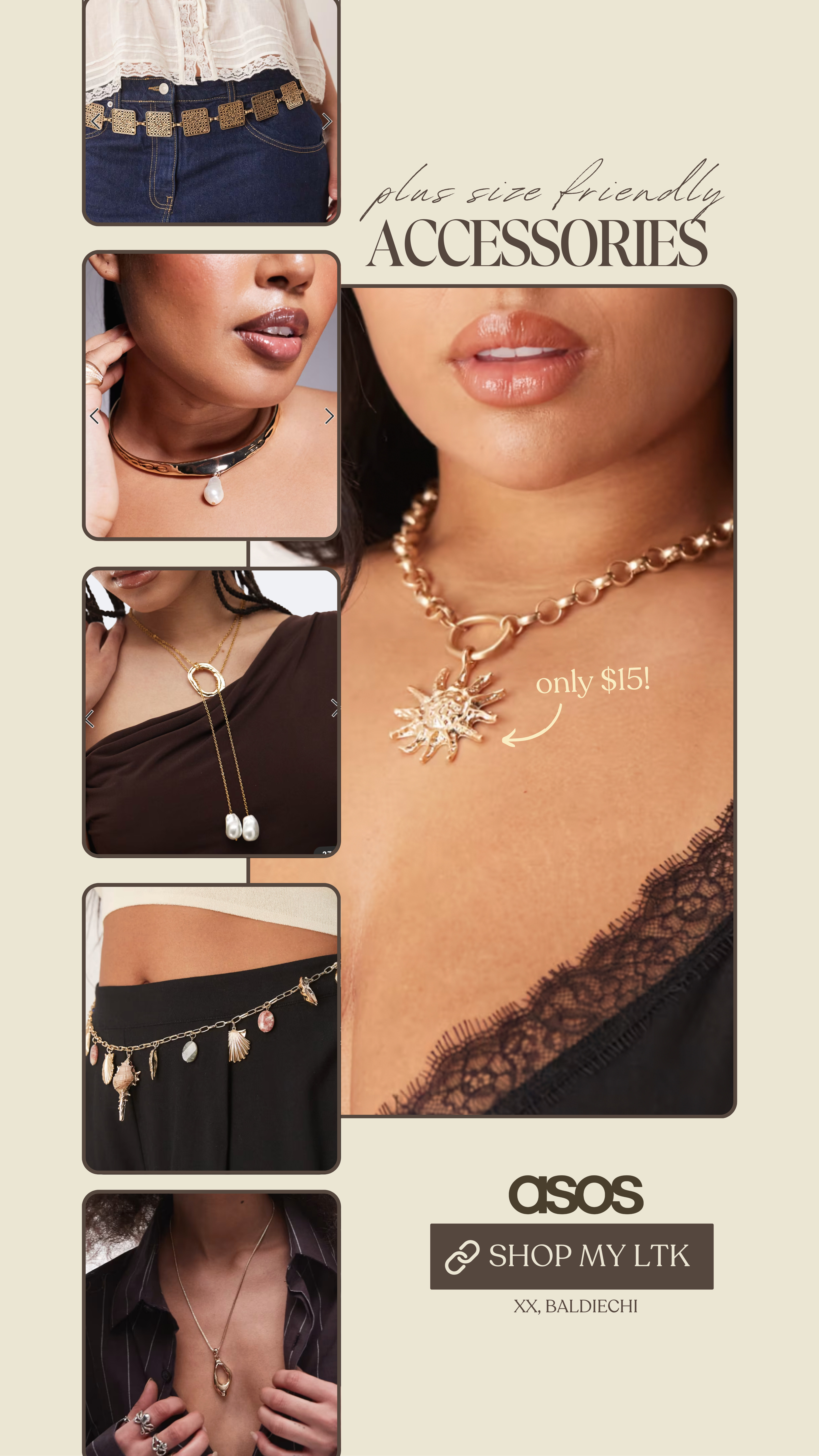 Plus size friendly accessories from ASOS. Love that they have so many size inclusive options!

plus size belt, curve belts, long necklaces, size inclusive jewelry 

 #LTKFestival #LTKStyleTip #LTKPlusSize