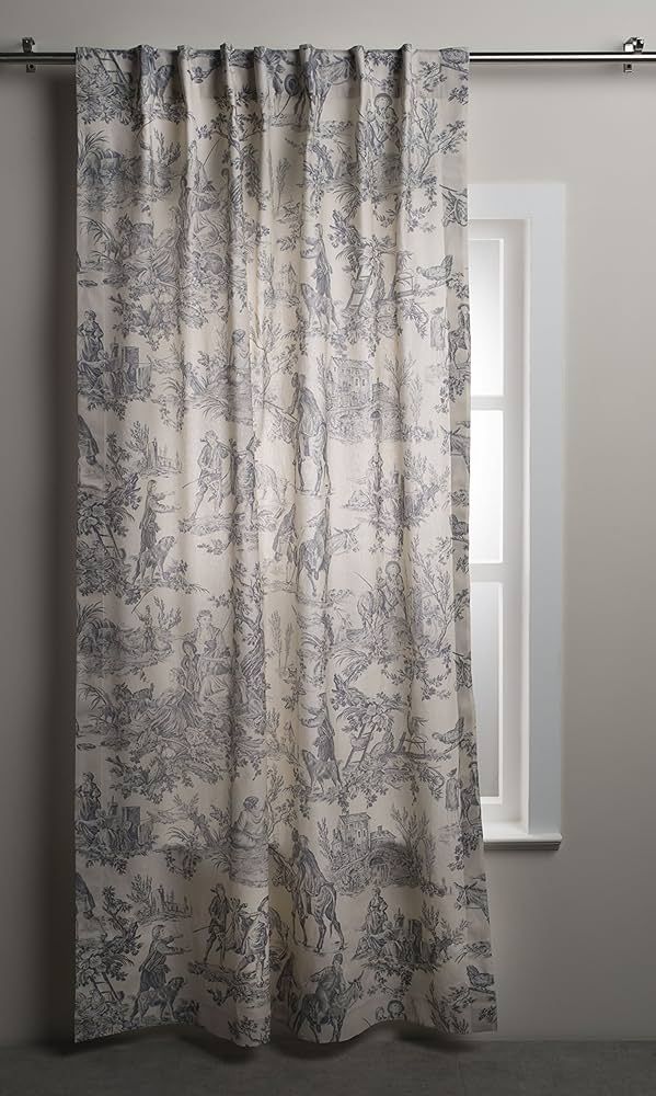 Maison d' Hermine Curtains 100% Cotton Single Panel Curtain 50"x84" Easy Hanging with a Rod Pocke... | Amazon (US)
