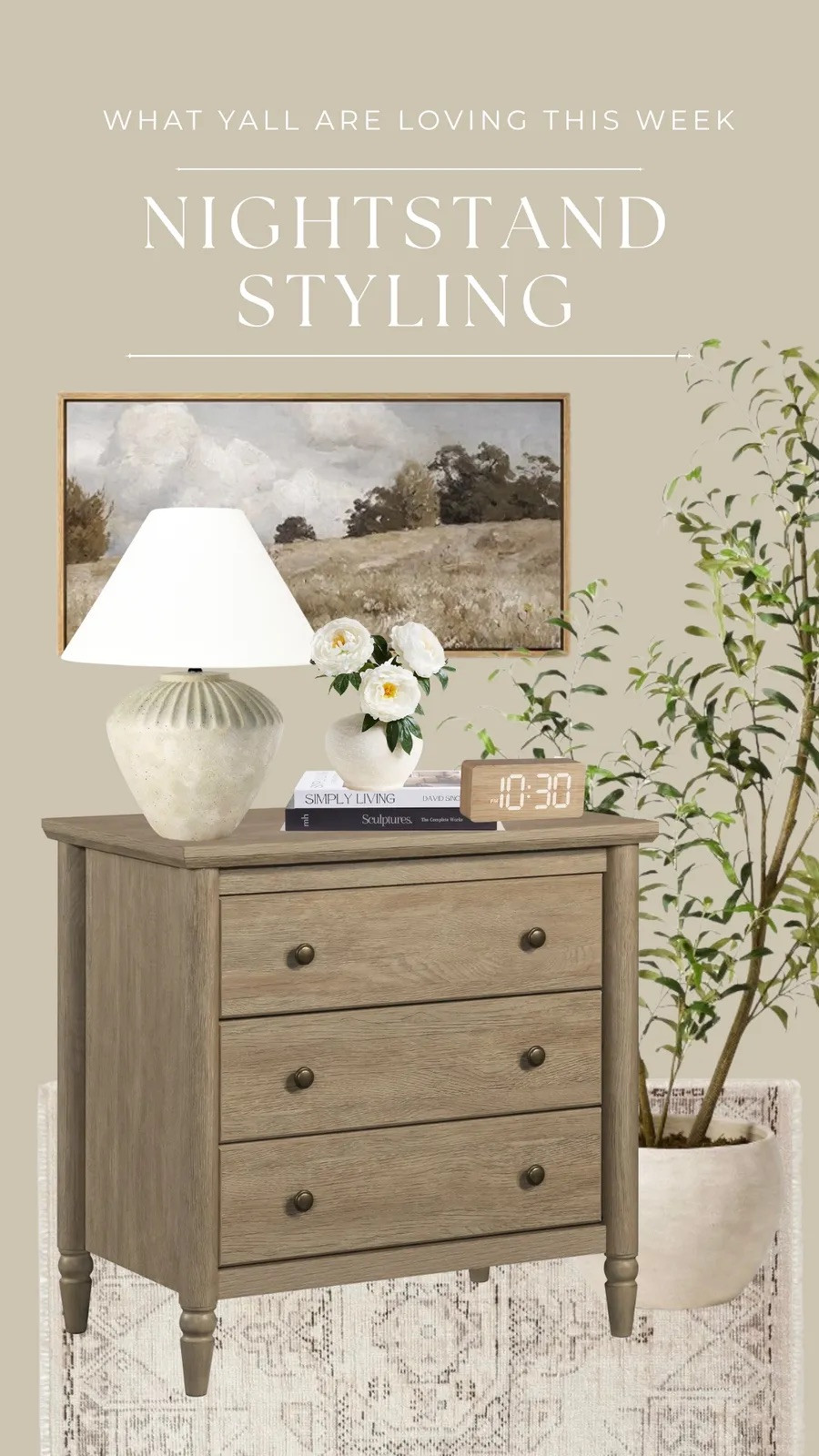 How I would style out nightstands that are BACK IN STOCK! My most requested and asked about furniture item is back! These Monroe nightstands changed our entire bedroom. The lighter wood tones and overall size are the biggest selling points — PLUS, there’s a behind fabulous chest of drawers to match. Run do NOT WALK

#LTKHome