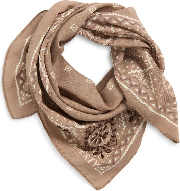 Star Geo Organic Cotton Bandana | Nordstrom
