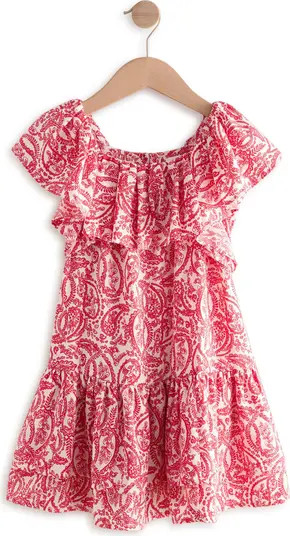 NEXT Kids' Ditsy Tiered Ruffle Dress | Nordstrom | Nordstrom