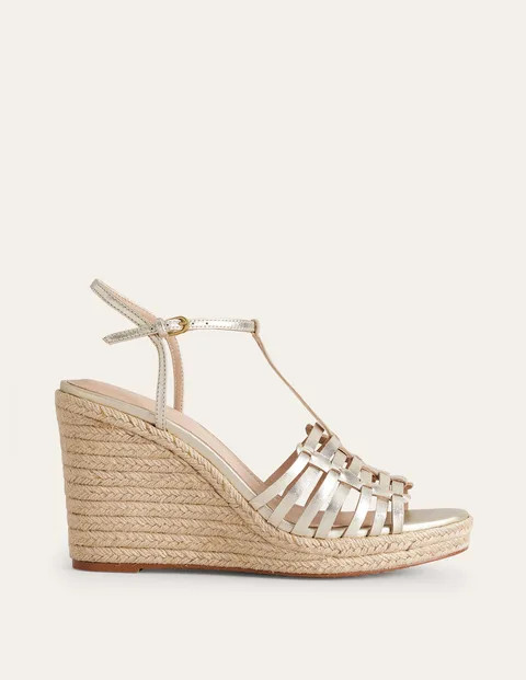 Strappy Espadrille Wedges | Boden (US)