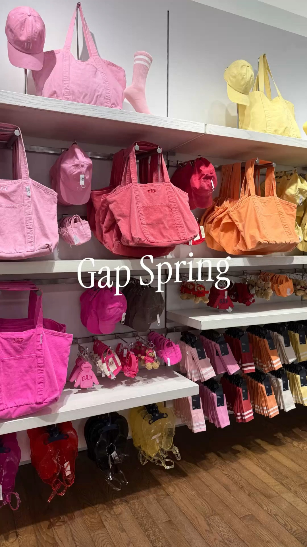 Gap is not playing when it comes to spring colors! I had this bag last year and used it so much. 

#LTKSeasonal #LTKSaleAlert #LTKSpringSale