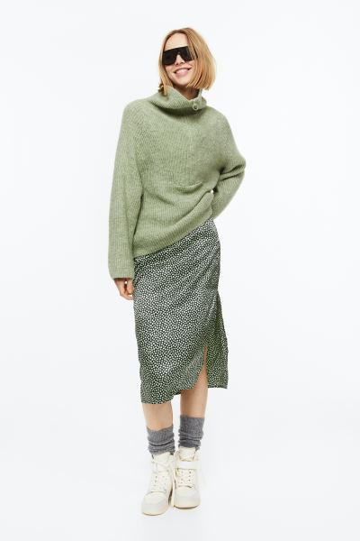 Rib-knit Half-zip Sweater | H&M (US + CA)