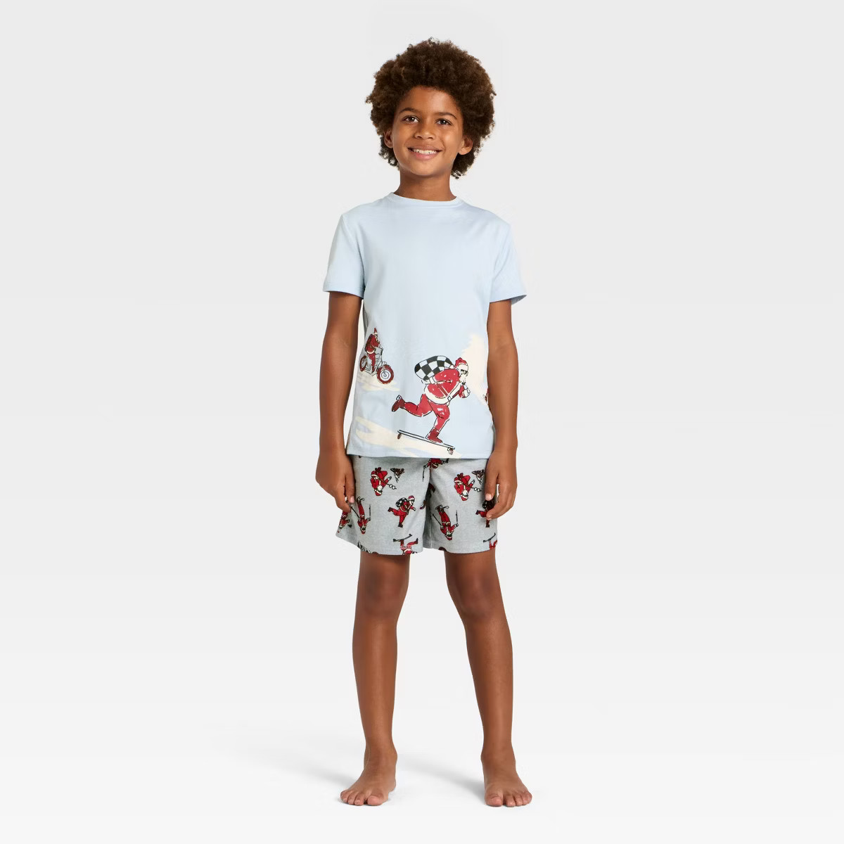 Boys' 2pc Short Sleeve Christmas Pajama Set - Cat & Jack™ | Target