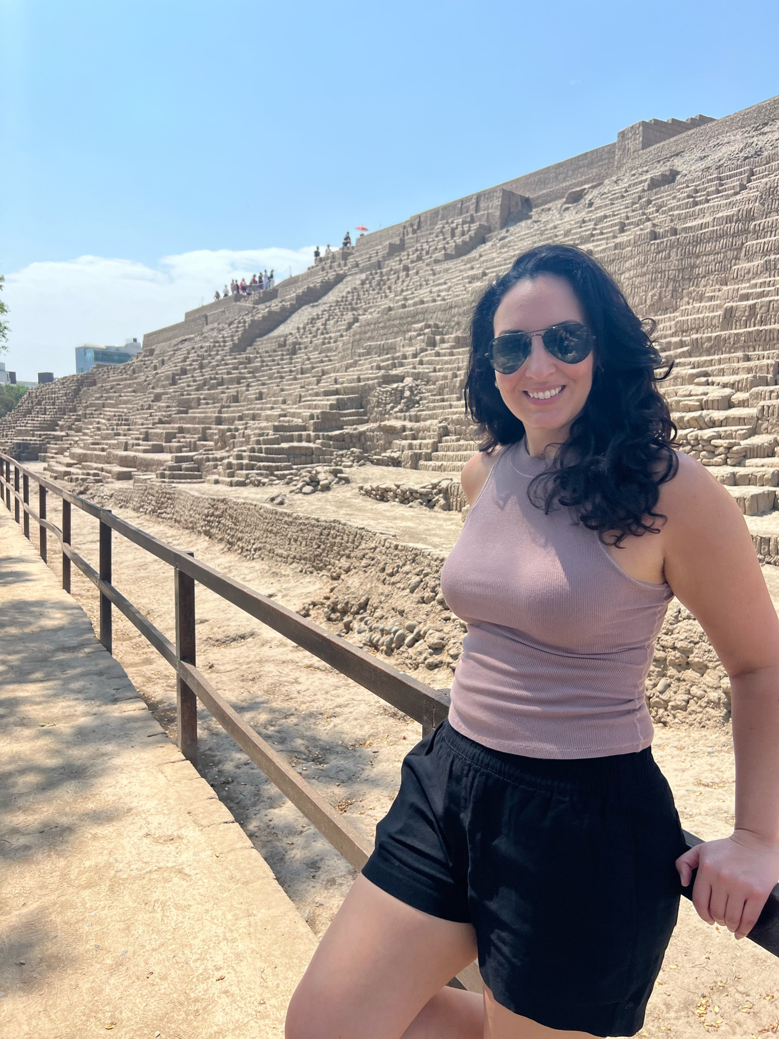 Pyramid climbing in Peru 

#LTKSeasonal #LTKtravel