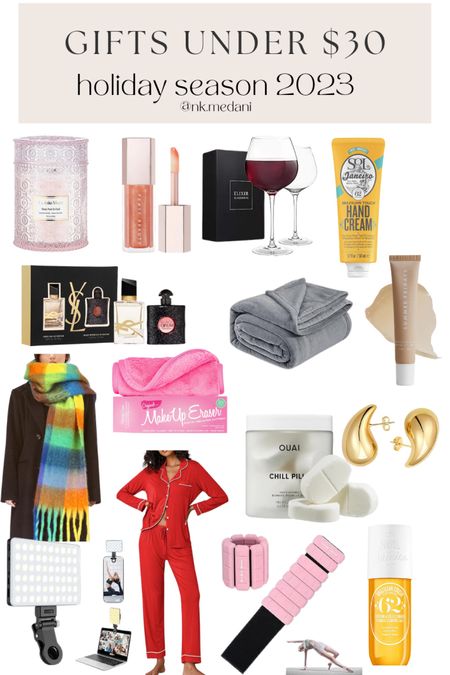 Gifts under $30, gift guide, holiday gift guide, gifts for her, gift ideas, stocking stuffers, sale alert, holiday gift 

#LTKsalealert #LTKHoliday #LTKGiftGuide