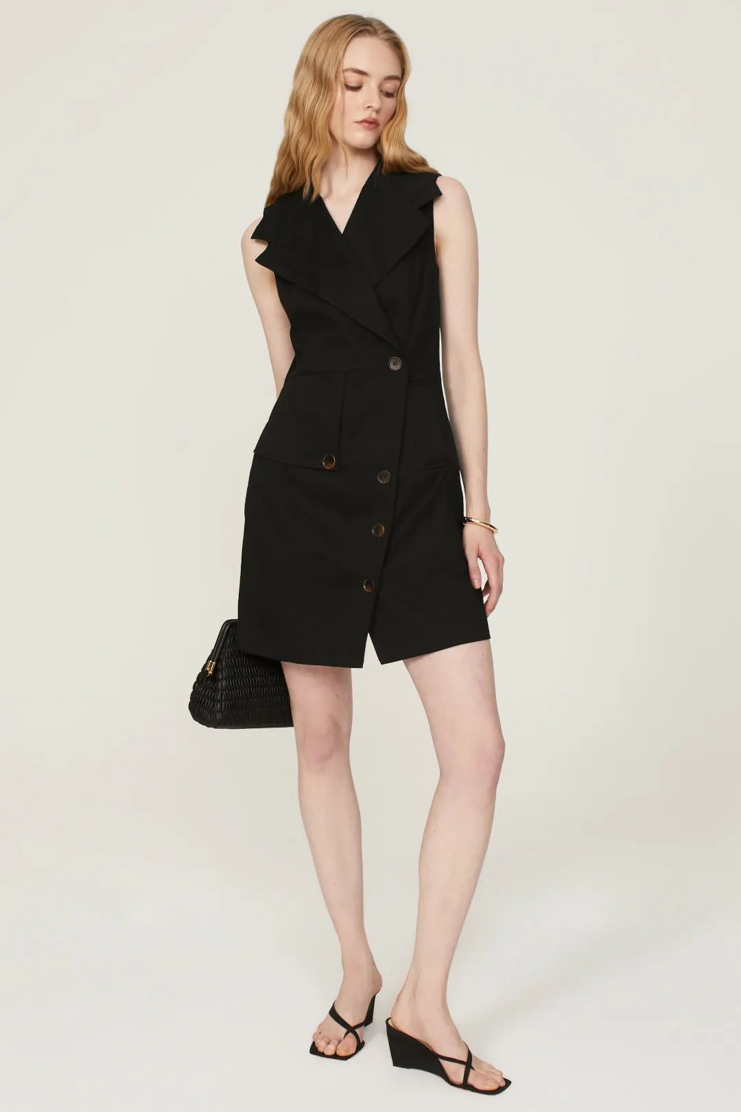 Black Trench Wrap Dress | Rent the Runway