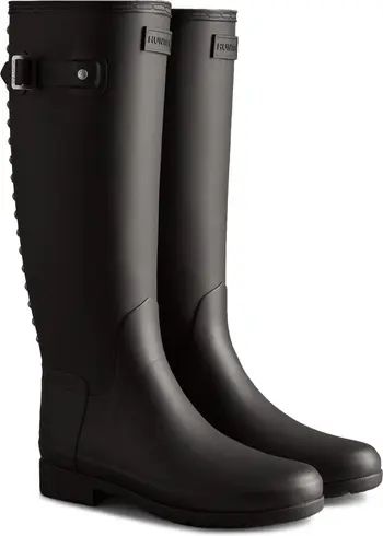 Hunter Refined Tall Studded Waterproof Rain Boot (Women) | Nordstromrack | Nordstrom Rack