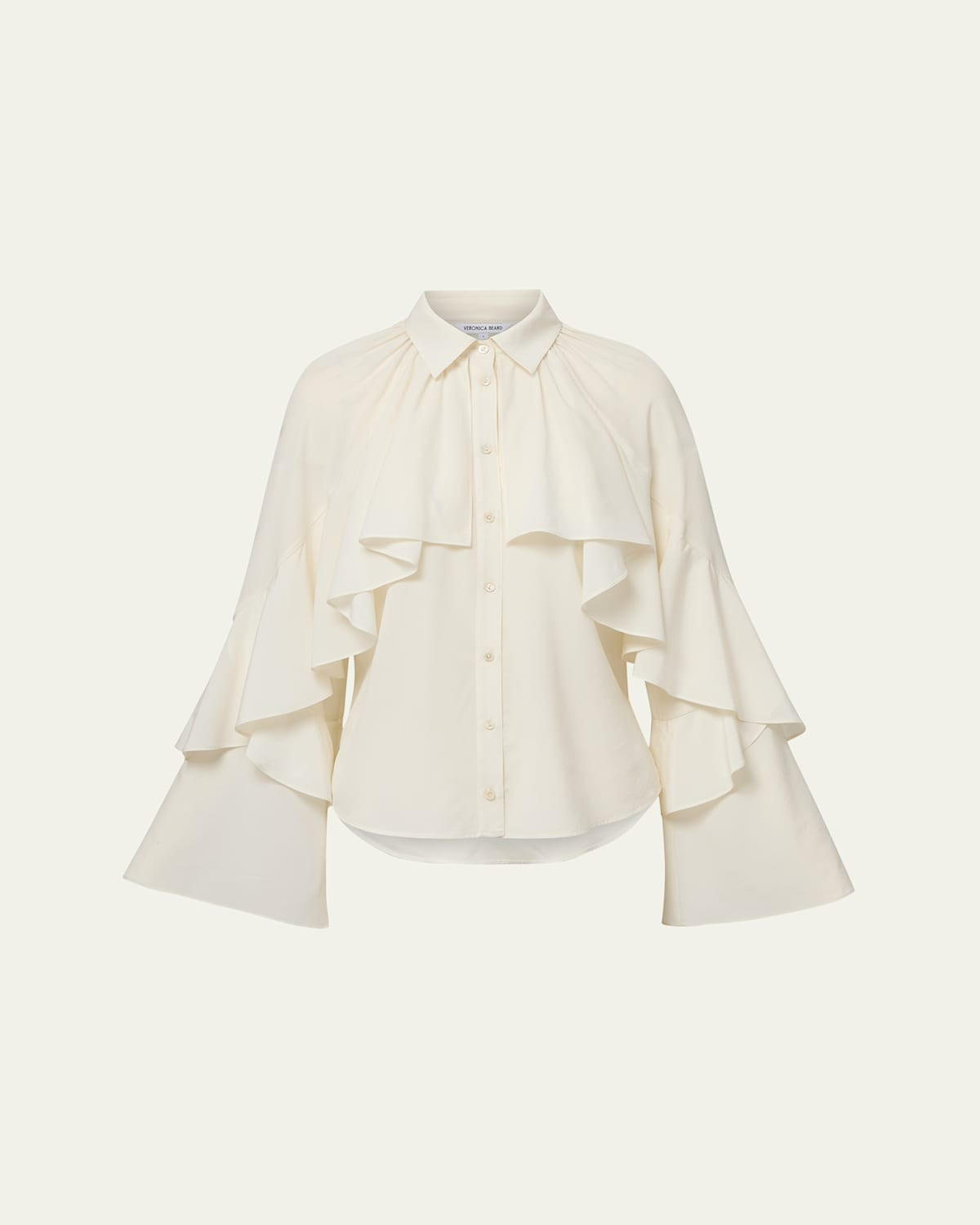 Demaris Silk Ruffled Blouse | Bergdorf Goodman