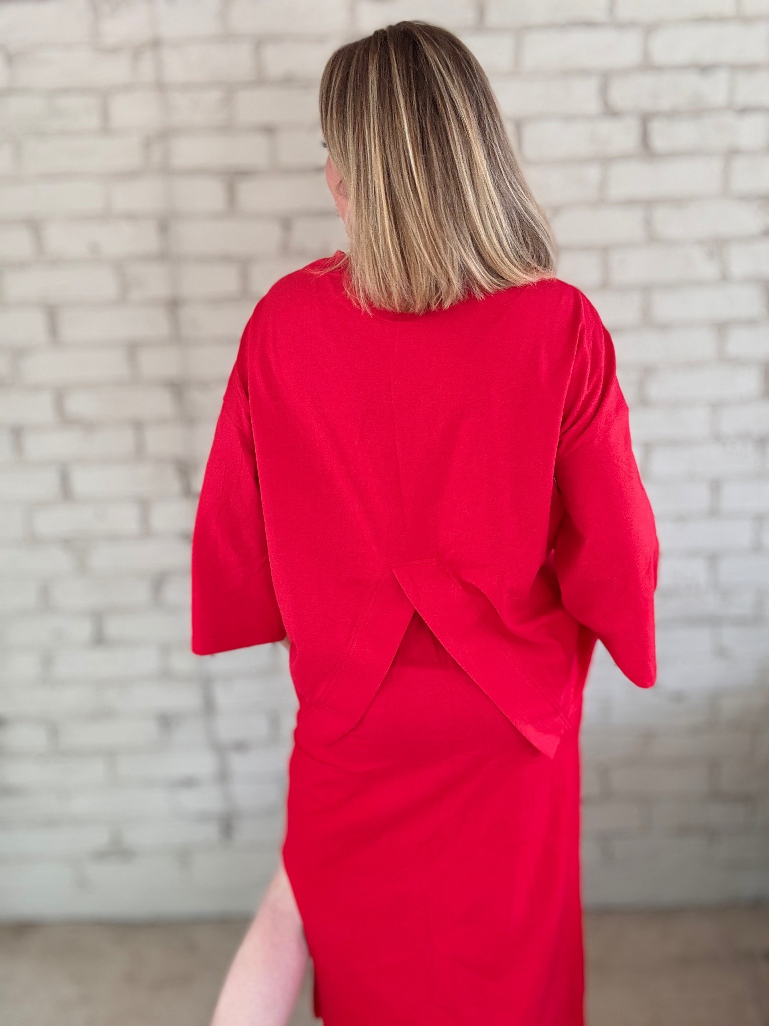 Size large 

#LTKOver40 #LTKSeasonal #LTKMidsize