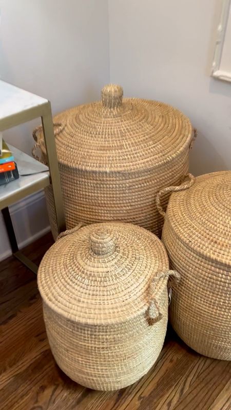 The ultimate hiding spot for all that junk you don’t want to see or to be trailed all throughout your home- gorgeous baskets that almost look like works of art!

#LTKkids #LTKfamily #LTKhome