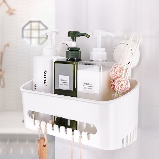 TAILI Bathroom Shower Caddy with 2 Suction Cups - Hold 22 Lbs - Back to School Supplies-Kitchen S... | Walmart (US)