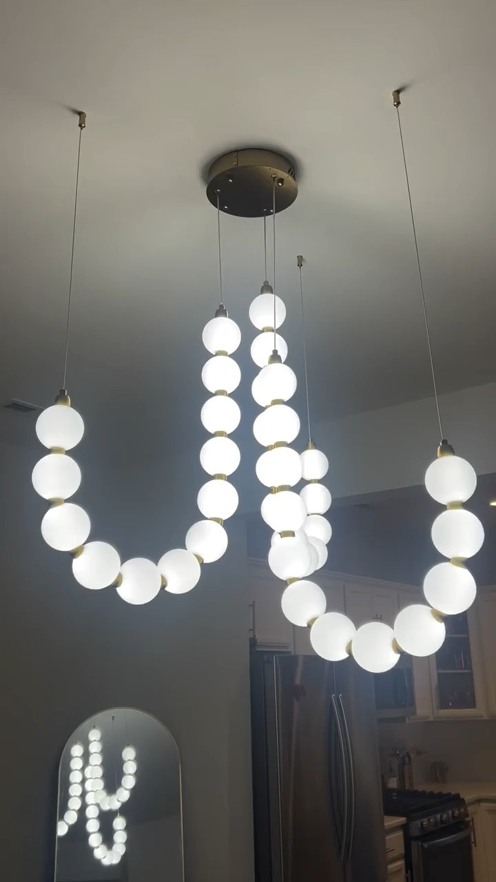 Lighting makes a statement all alone by itself in a space. 

📍Richmond Va