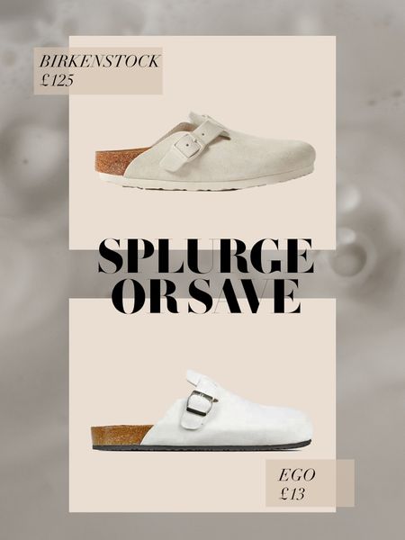 I do have a pair of the taupe Birkenstock Boston sandals but these dupes in white from Ego are great if you want to try a really summery shade 🤍
Boston suede clogs | Spring sandals | Slip ons | Summer shoes | Clogs | White Birkenstock Boston Sandals 

#LTKeurope #LTKstyletip #LTKshoecrush