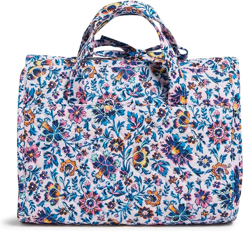 Vera Bradley Women's Cotton Hanging Organizer Travel Accessory | Amazon (US)