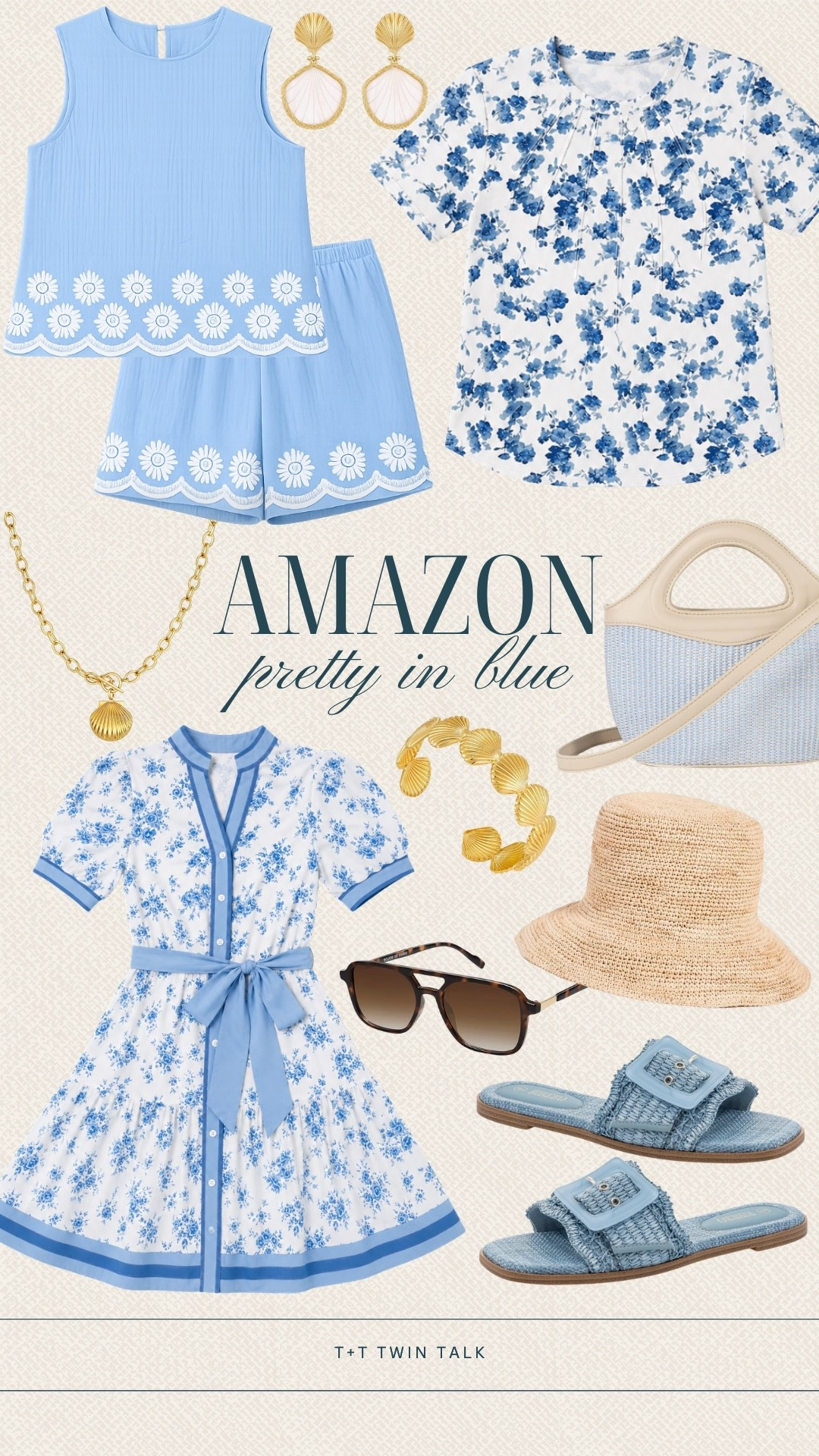Amazon pretty in blue finds that feel made for summer plans. From easy dresses and matching sets to accessories that pull the whole look together, this color palette feels fresh, classic, and easy to wear. A fun mix for anyone leaning into blue this season.

#LTKOver40 #LTKSeasonal #LTKMidsize