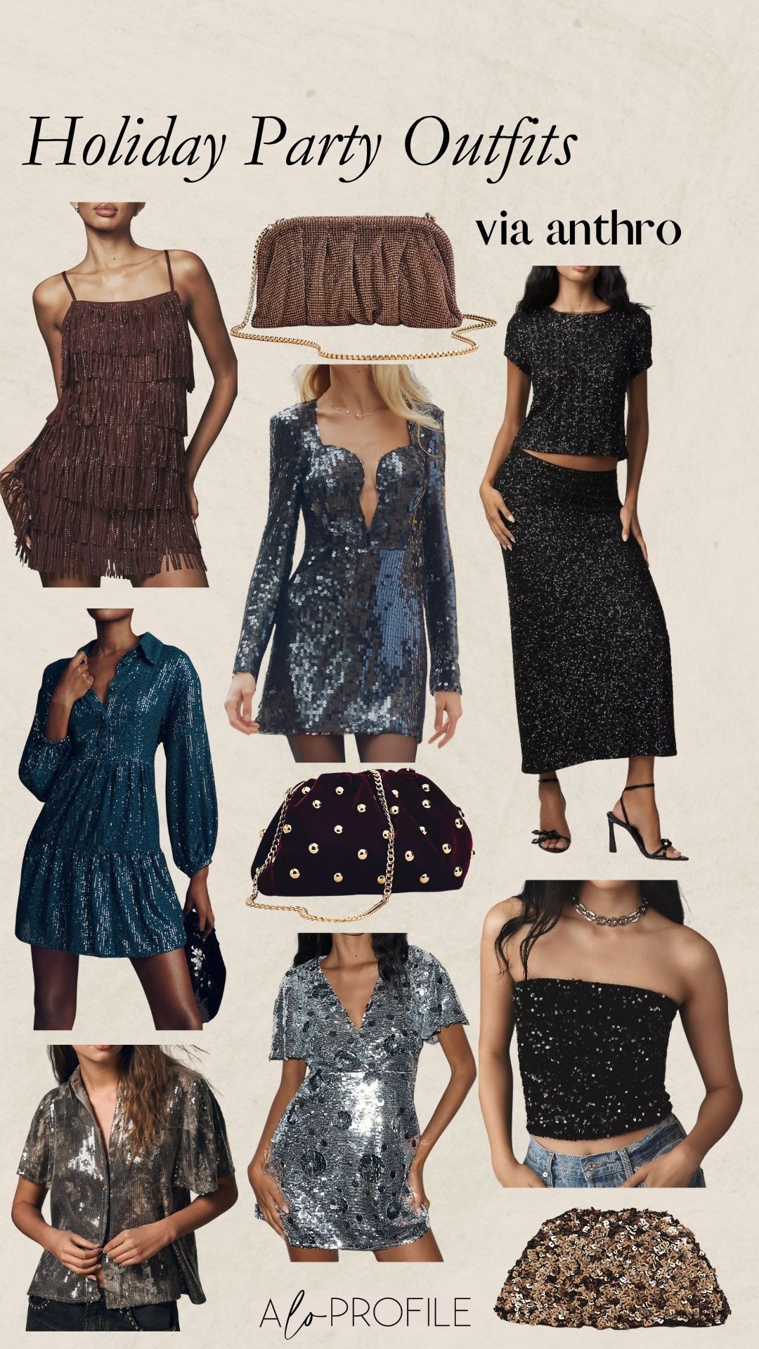 Holiday Party Outfits via Anthro✨