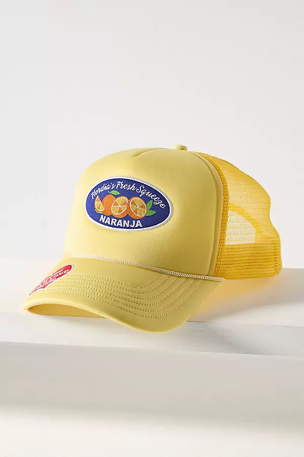 Coney Island Picnic Fruit Patches Trucker Hat | Anthropologie (US)
