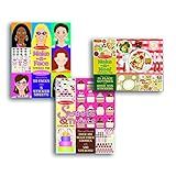 Amazon.com: Melissa & Doug Sticker Pads Set: Sweets and Treats, Make-a-Face Fashion, and Make-a-M... | Amazon (US)