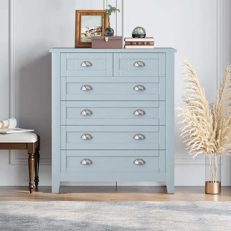 Rohila 6 Drawer 33.9" W Chest | Wayfair North America