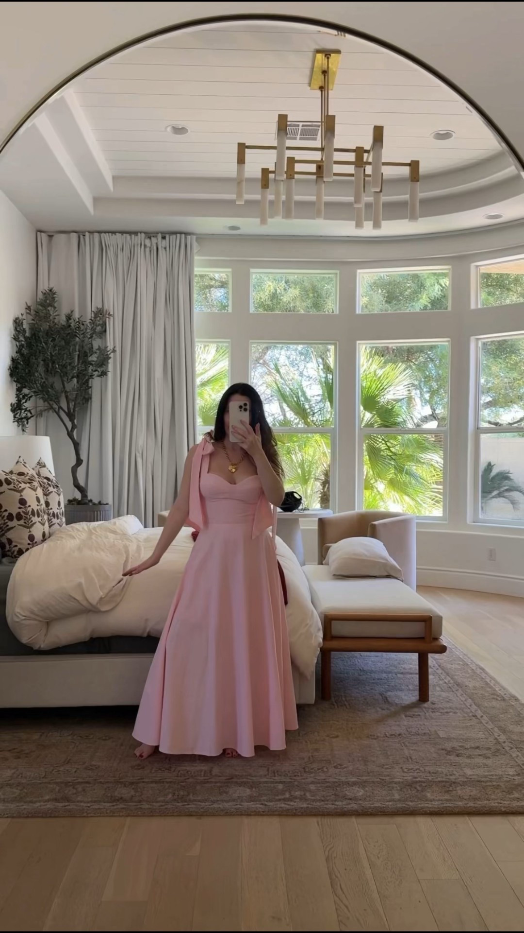 Pink dress 

#LTKSeasonal #LTKdayinmylife #LTKOver40