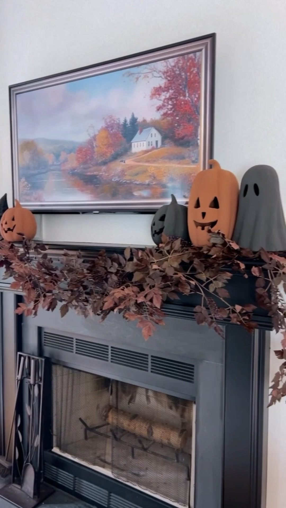 Fall/Halloween Fireplace Mantle
#amazonfind #fallgarland #cimicifuga #pumpkin #walmart

#LTKFindsUnder50 #LTKSeasonal #LTKStyleTip