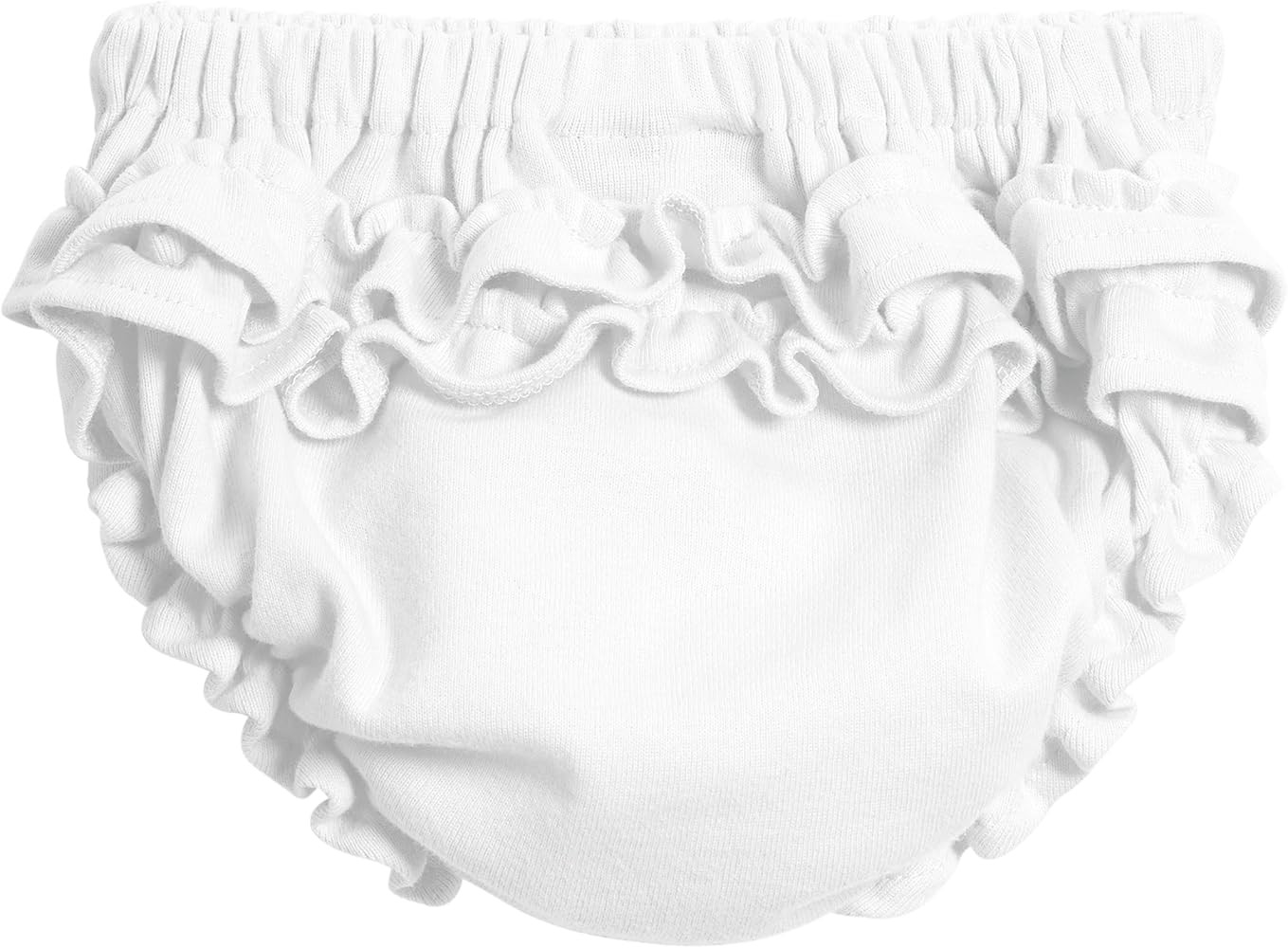 City Threads Baby Girls' 100% Soft Cotton Ruffle Diaper Cover Bloomers Made USA | Amazon (US)