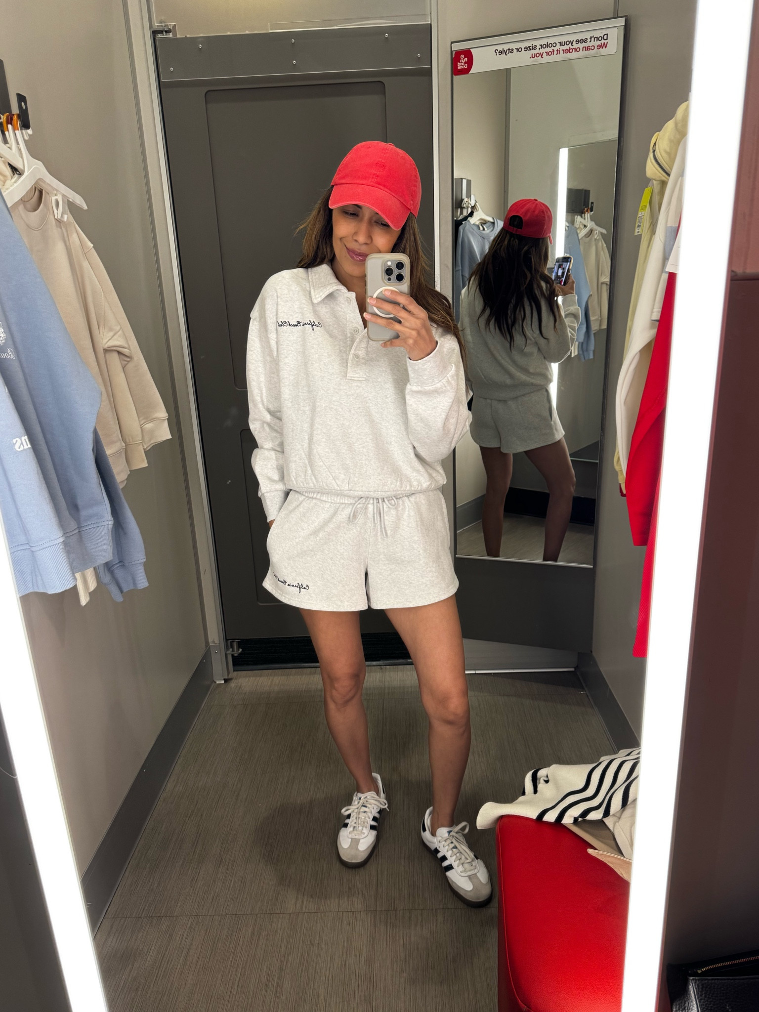 Cute comfy outfit, wording says “California Beach Club” 
Perfect for a summer vacation. 

#LTKFindsUnder50 #LTKTravel #LTKActive