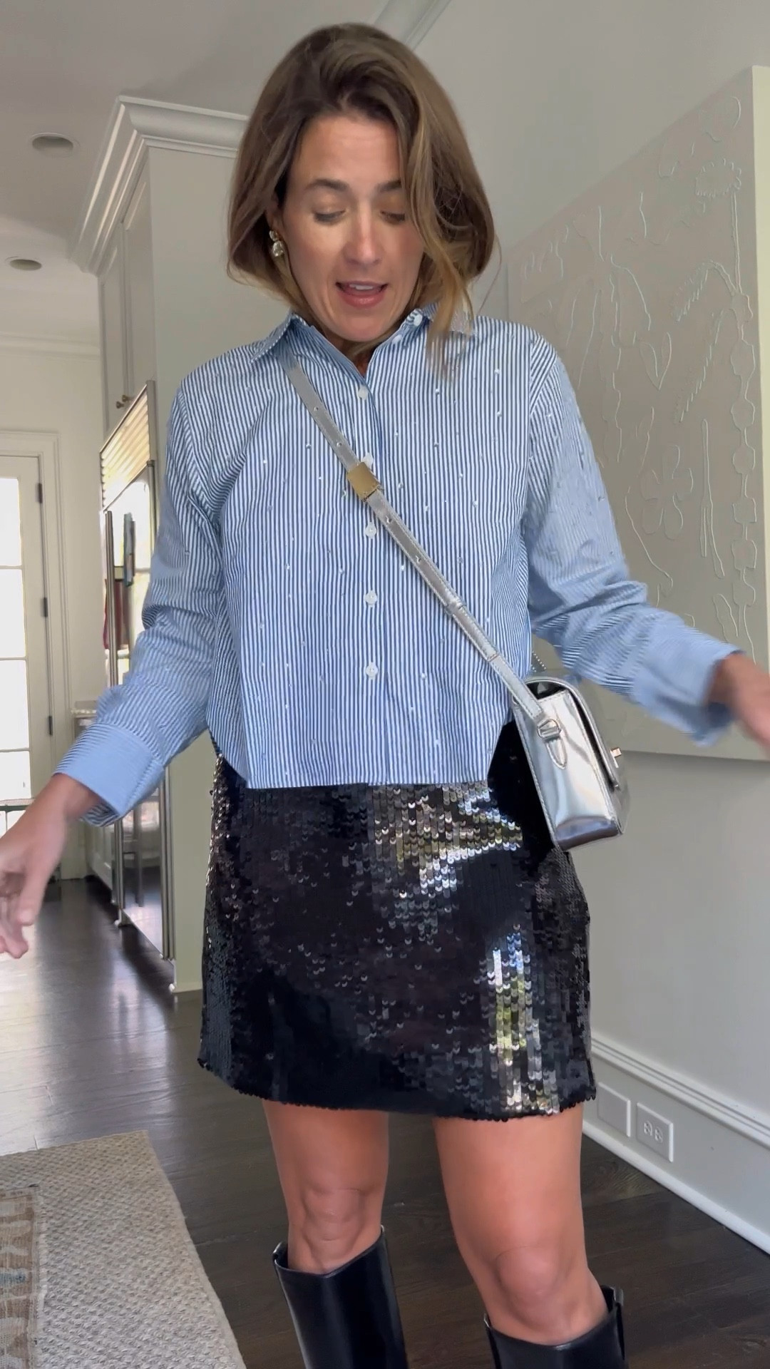 NEW ARRIVALS FROM J.Crew! @jcrew #injcrew #fallstyle #outerwear #leatherboots #sequins #holidaystyle #whattowear