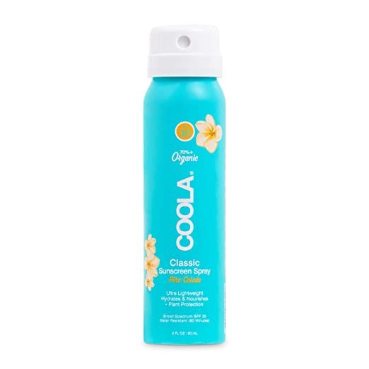 COOLA Organic Sunscreen SPF 30 Sunblock Spray, Dermatologist Tested Skin Care for Daily Protectio... | Amazon (US)