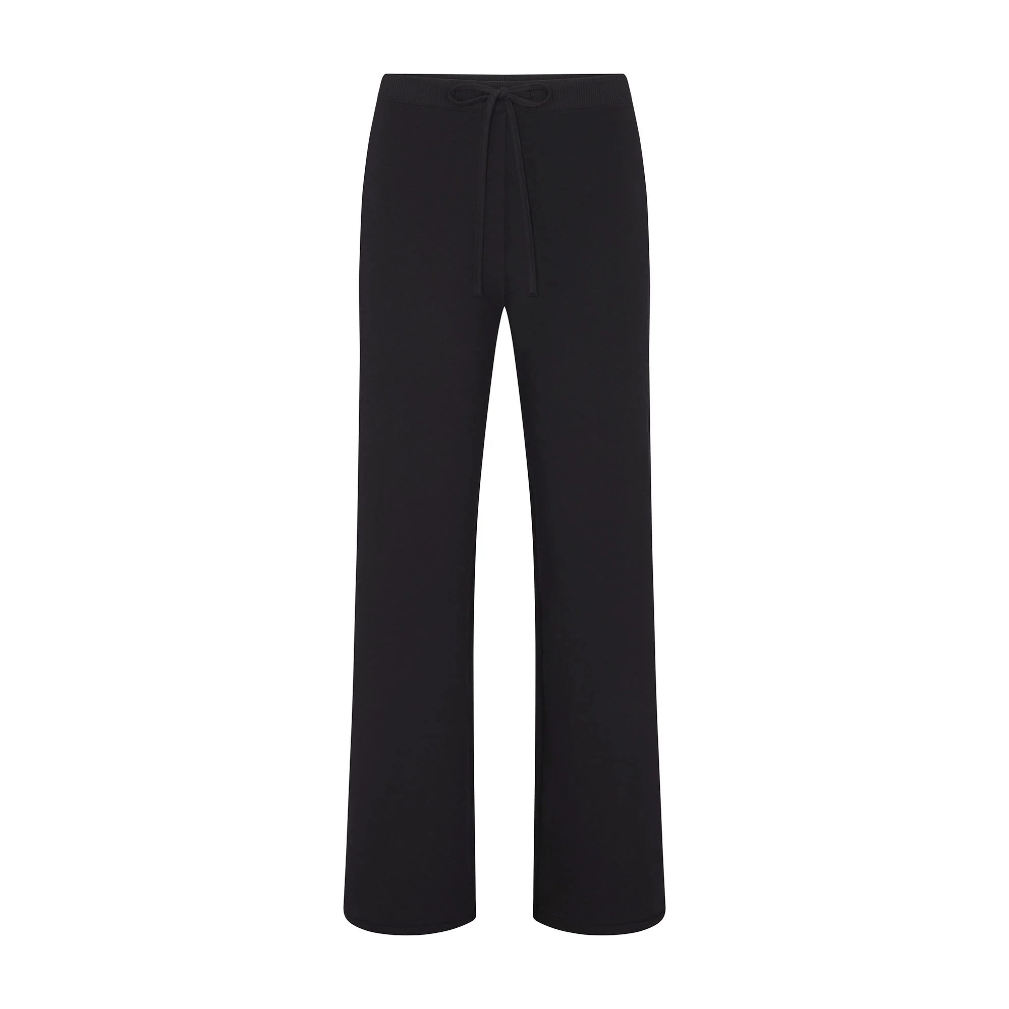 COTTON JERSEY STRAIGHT LEG PANT | SOOT | SKIMS (US)