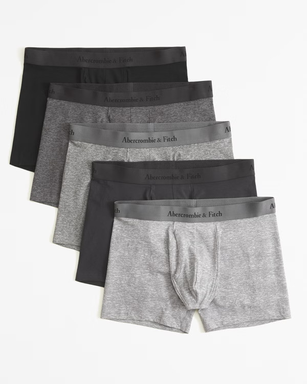 Men's 5" 5-Pack Boxer Briefs | Men's | Abercrombie.com | Abercrombie & Fitch (UK)