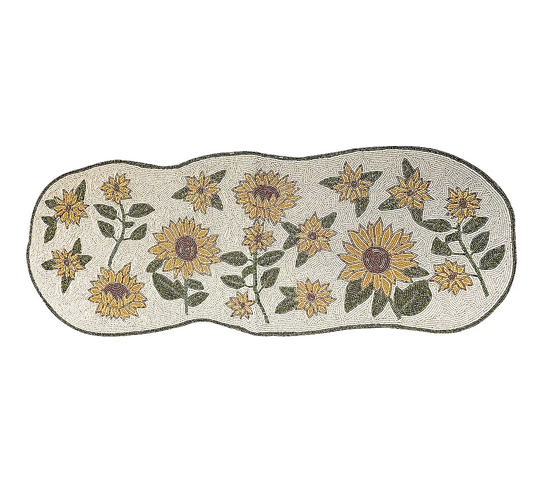 Temp-tations 13""x36"" Beaded Runner | QVC