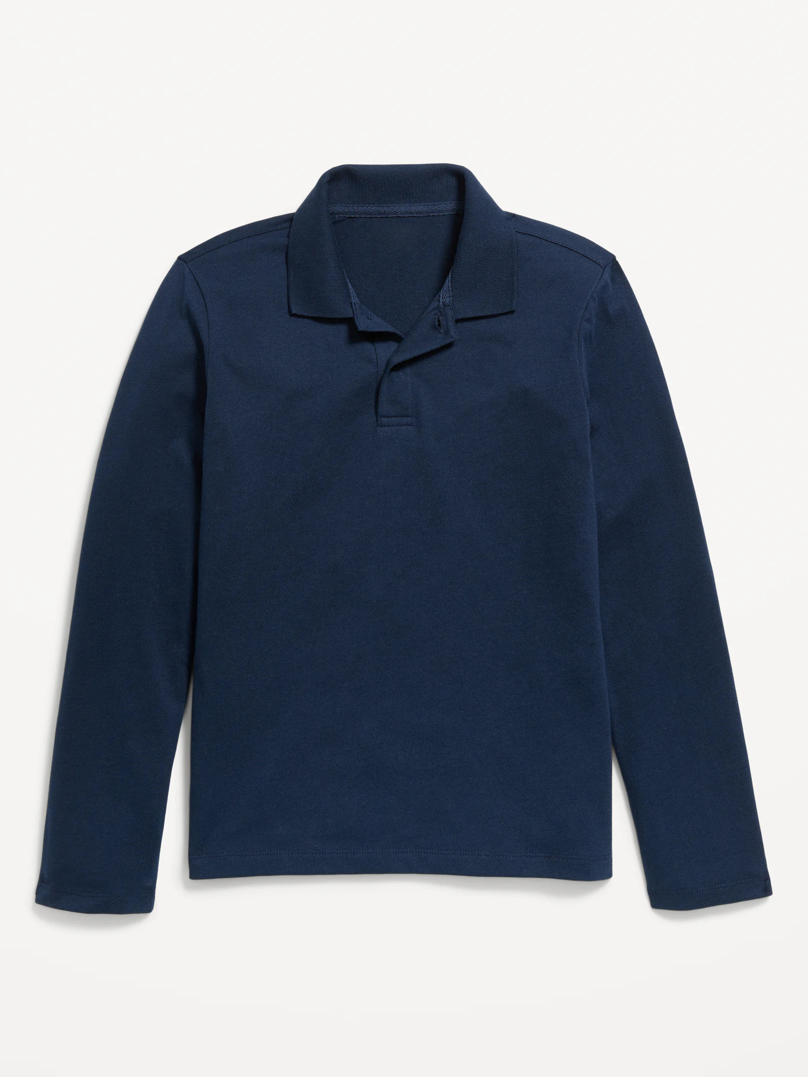 School Uniform Long-Sleeve Polo Shirt for Boys | Old Navy (US)