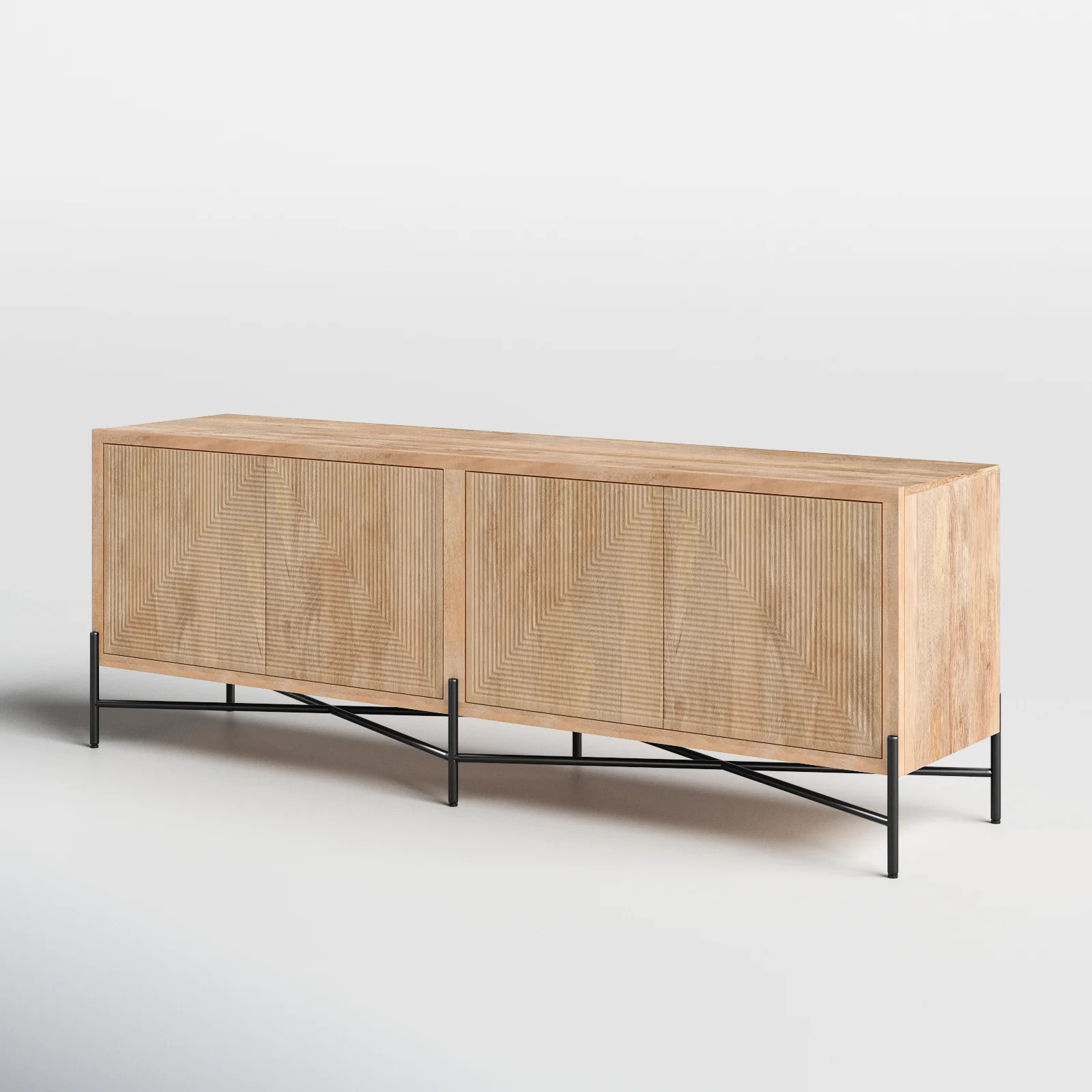 Manila 78'' Solid Wood Sideboard | Wayfair North America