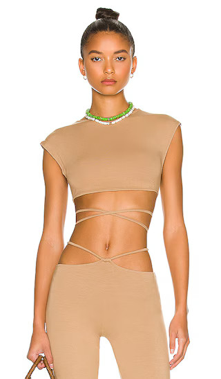 Hale Top in Mocha | Revolve Clothing (Global)