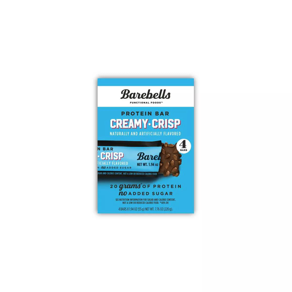 Barebells Nutrition Bars - Creamy Crisp - 7.76oz/4pk | Target