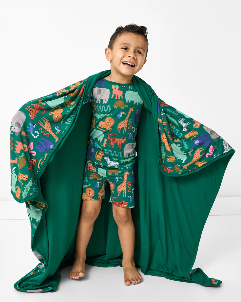 Wild Zoo Large Cloud Blanket® | Little Sleepies