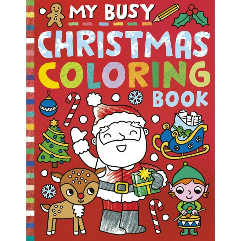 Mi Ocupado Libro para Colorear Navideño (Rústica) | Walmart (US)