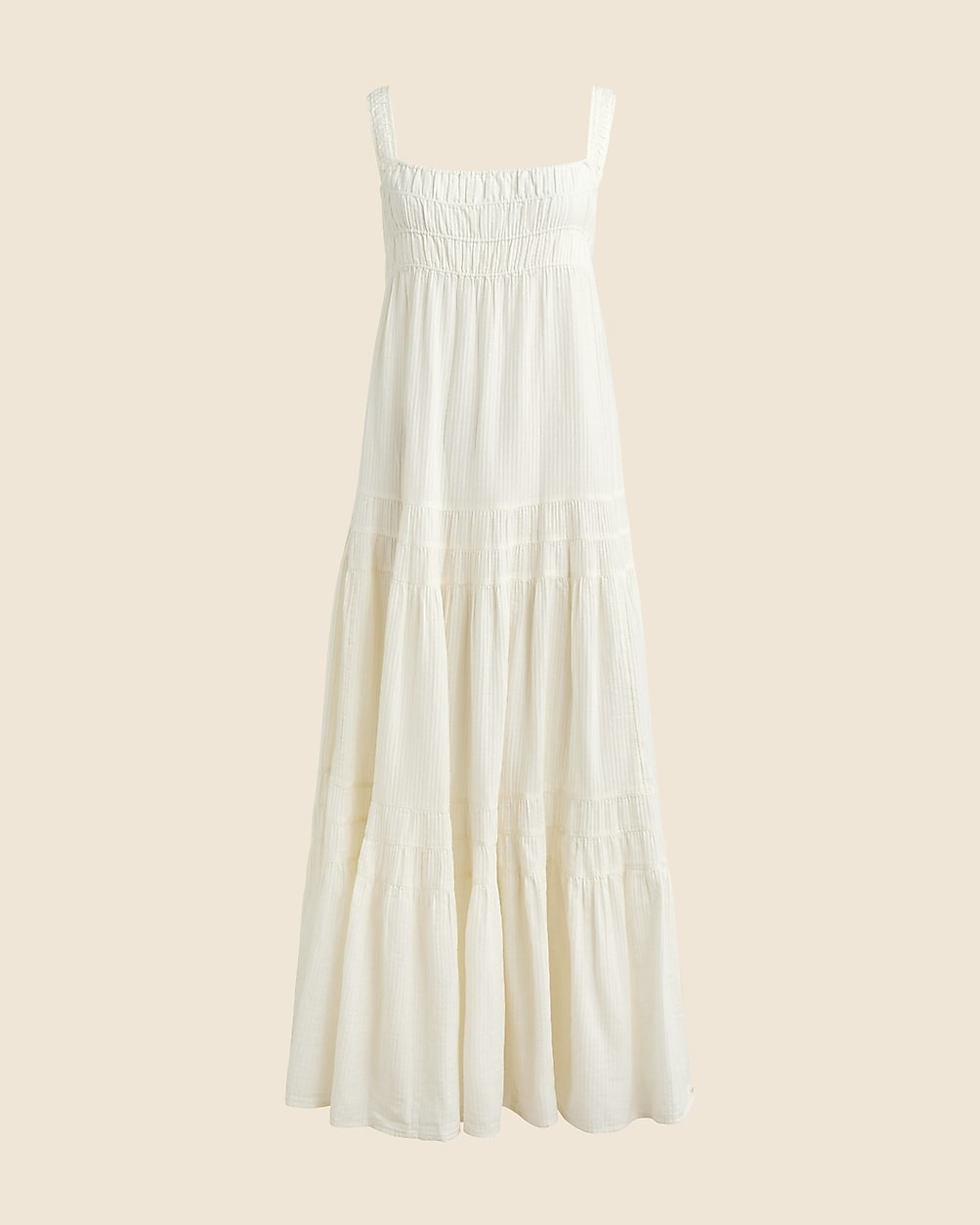 Airy gauze tiered maxi dress | J. Crew US